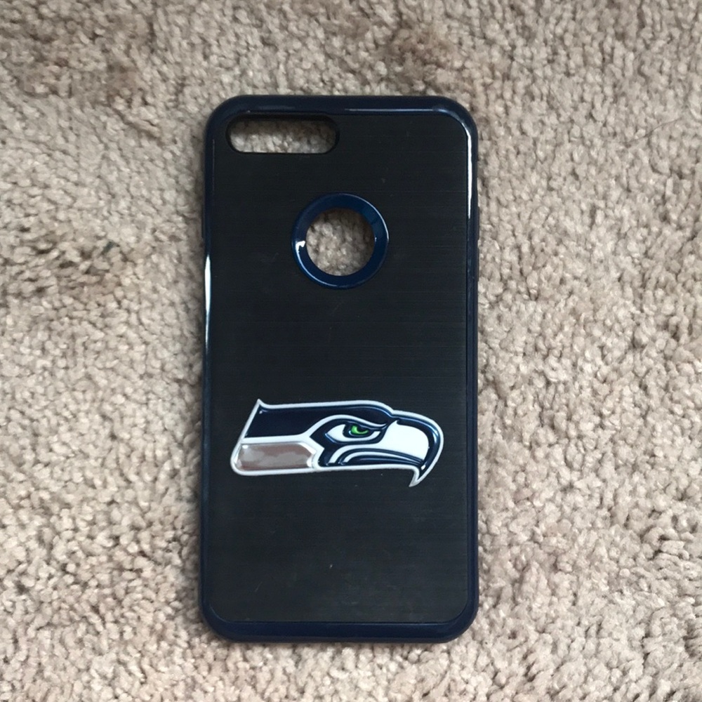 Seahawks iPhone case.